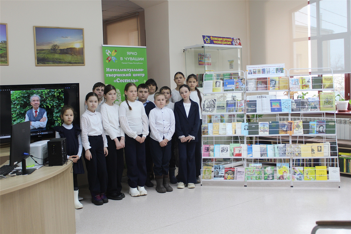 Литературный час «Михаил Юхма – детям»